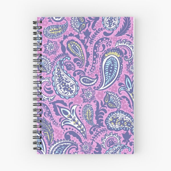Item preview, Paisley pattern in pink designed and sold by bokasin.