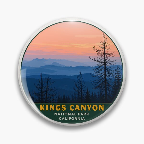 Item preview, Kings Canyon National Park Sticker designed and sold by Gideon Emmerich.