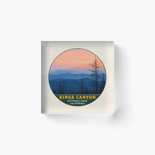 Item preview, Kings Canyon National Park Sticker designed and sold by Gideon Emmerich.