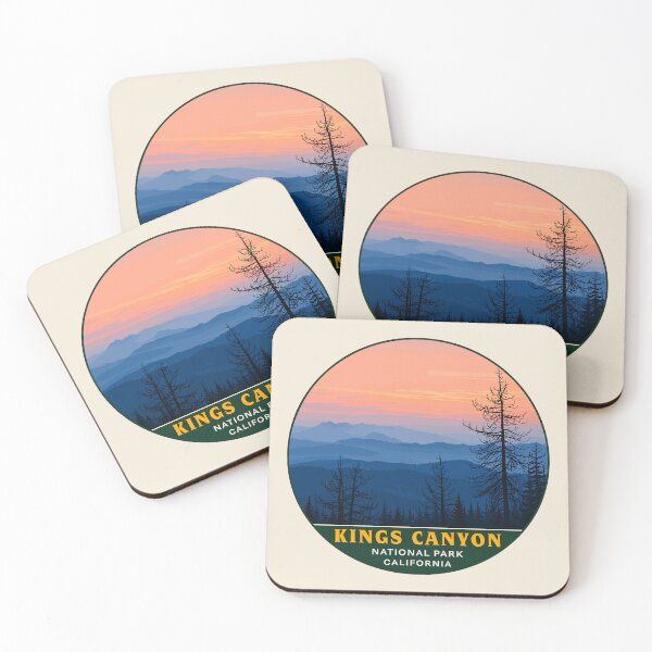 Item preview, Kings Canyon National Park Sticker designed and sold by Gideon Emmerich.