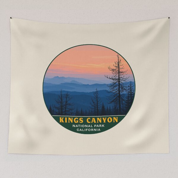 Item preview, Kings Canyon National Park Sticker designed and sold by Gideon Emmerich.