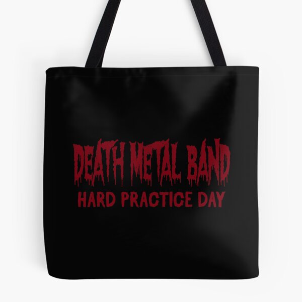 Item preview, Death Metal Band – Hard Practice Day designed and sold by MOCOPOCO.