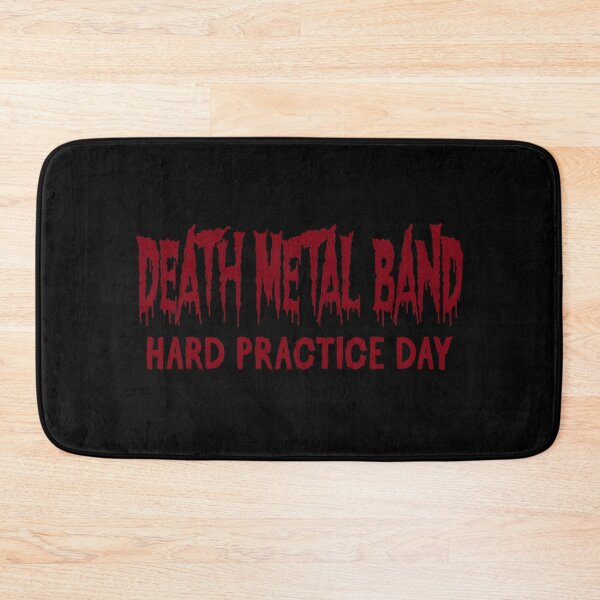 Item preview, Death Metal Band – Hard Practice Day designed and sold by MOCOPOCO.