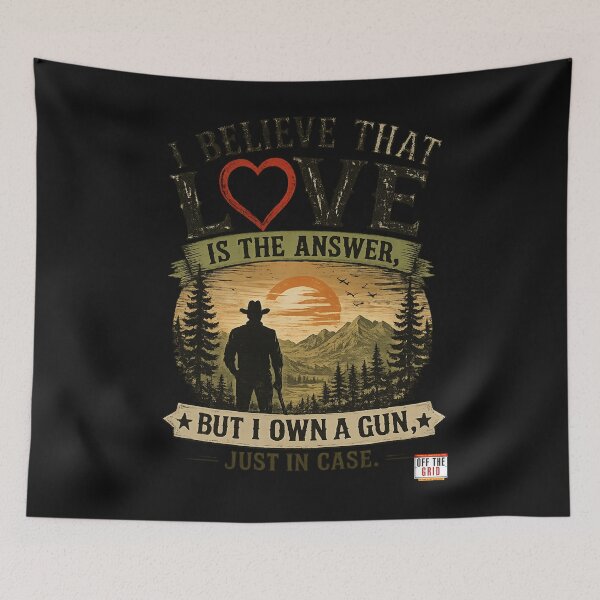 Item preview, Love Is The Answer Western designed and sold by T-Hand141Homestead.