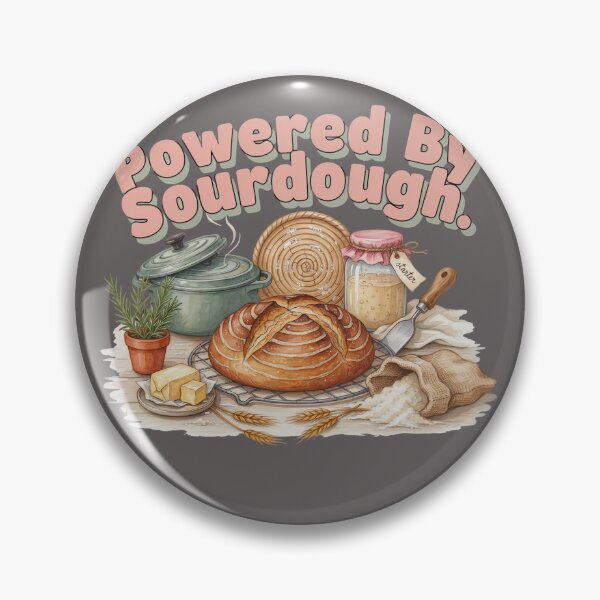 Item preview, Powered by Sourdough designed and sold by Pixel-Lair.