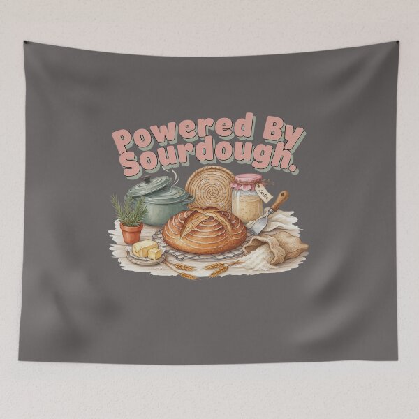Item preview, Powered by Sourdough designed and sold by Pixel-Lair.