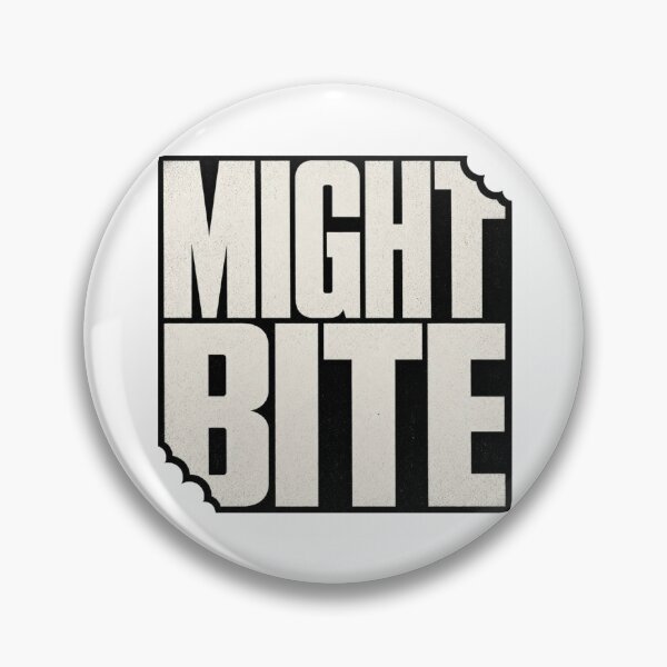 Item preview, Might Bite | Distressed -Typography Streetwear Graphic designed and sold by TomoMadeIt.