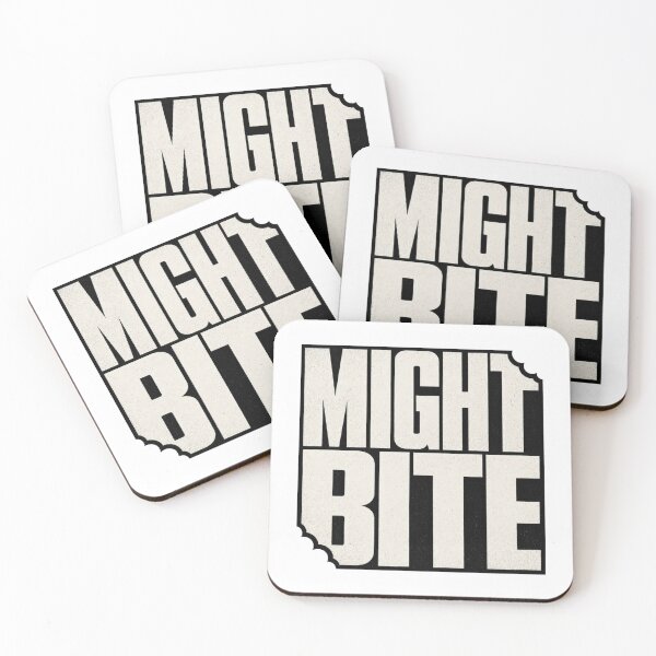 Item preview, Might Bite | Distressed -Typography Streetwear Graphic designed and sold by TomoMadeIt.