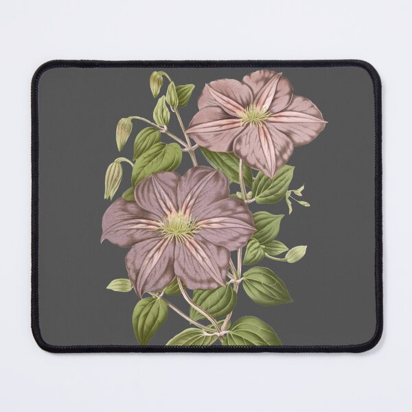 Item preview, Vintage Moody Mauve Floral Botanical Art designed and sold by Jyoti-Quotes.