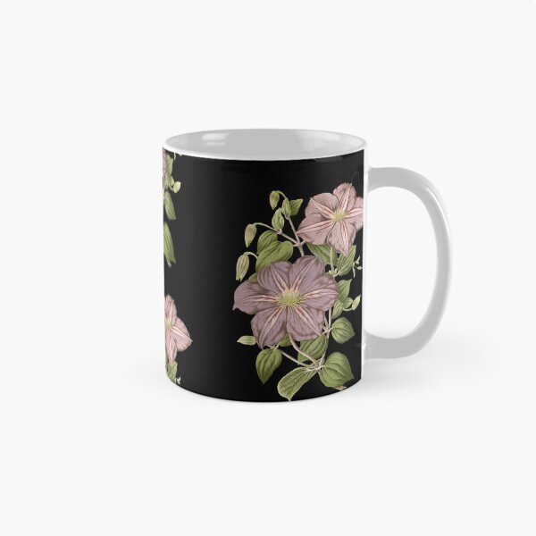 Item preview, Vintage Moody Mauve Floral Botanical Art designed and sold by Jyoti-Quotes.