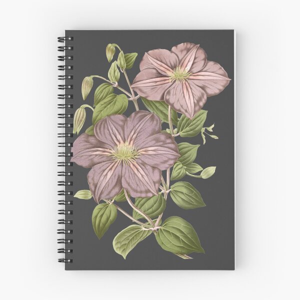 Item preview, Vintage Moody Mauve Floral Botanical Art designed and sold by Jyoti-Quotes.