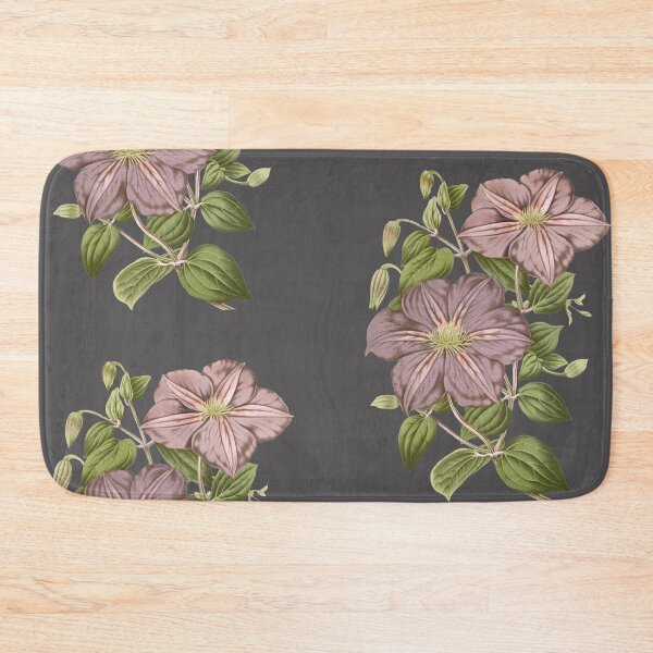 Item preview, Vintage Moody Mauve Floral Botanical Art designed and sold by Jyoti-Quotes.