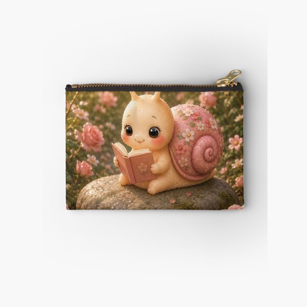 Item preview, Cute snail, reading a tiny book designed and sold by Design by Sara.