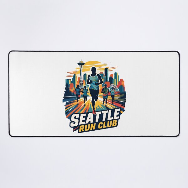 Item preview, Seattle Run Club Seattle Skyline Runner Gift designed and sold by Colorfulman.