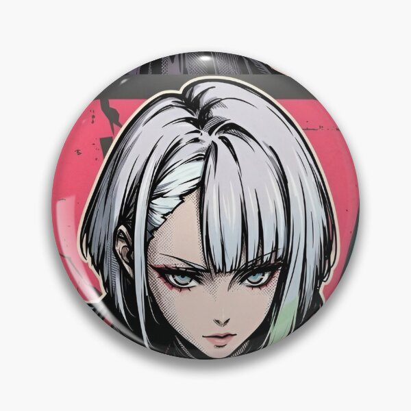 Item preview, Lucy | Cyberpunk Samurai Girl with Katana | Futuristic Anime Warrior Digital Art designed and sold by Dyan4.