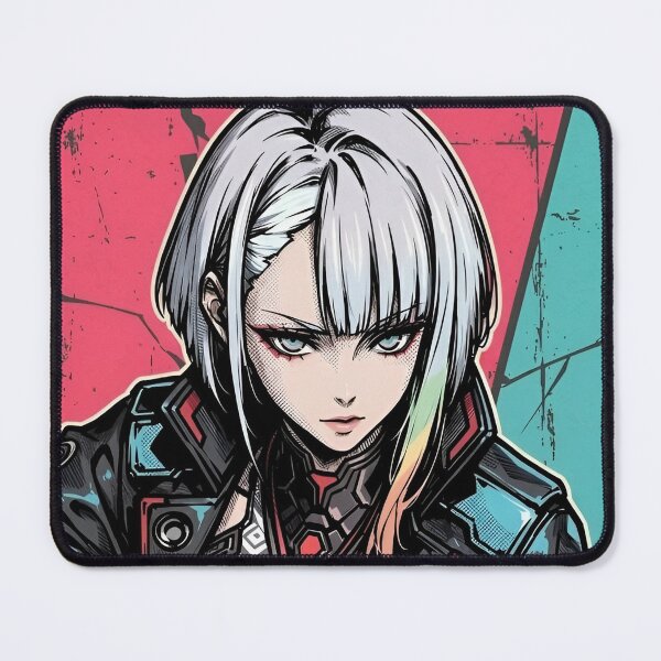 Item preview, Lucy | Cyberpunk Samurai Girl with Katana | Futuristic Anime Warrior Digital Art designed and sold by Dyan4.