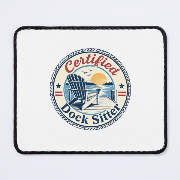 Item preview, Certified Dock Sitter - Vintage Lake Life designed and sold by GoverArt.