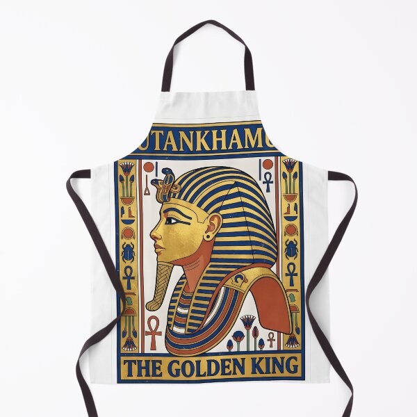 Item preview, Tutankhamun The Golden King Egyptian Pharaoh Playing Card Poster Graphic designed and sold by EKHOAISTORE.