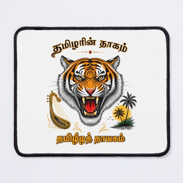Item preview, Tamilarin Thaagam Tamileela Thaayagam | Tamil Quote T-Shirt designed and sold by ManaKural-Arts.