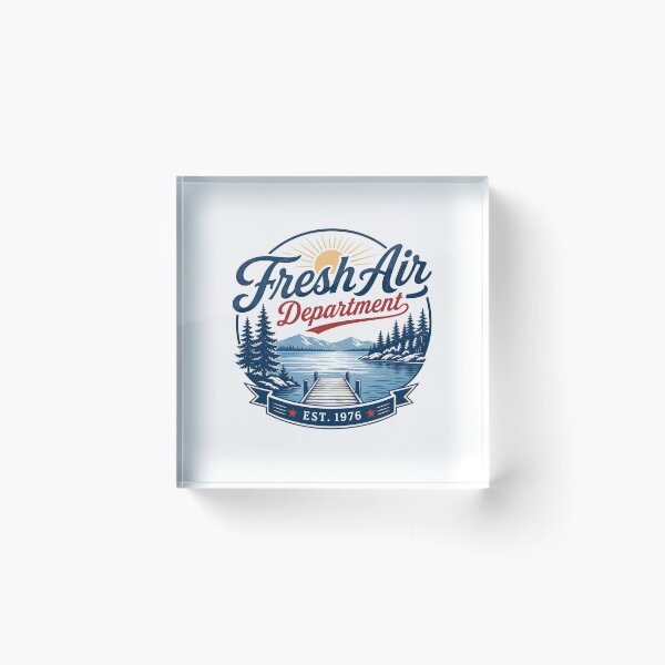 Item preview, Fresh Air Department - Vintage Lake Life designed and sold by GoverArt.