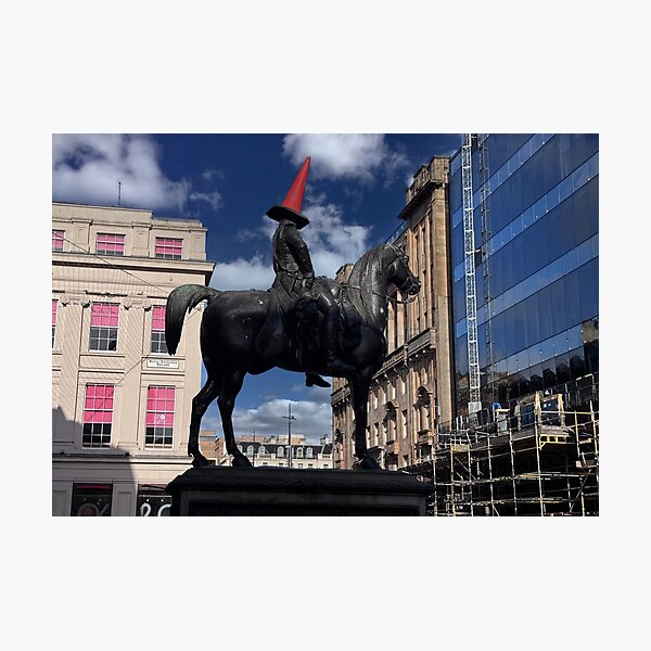 Item preview, Duke of Wellington and his traffic Cone in Glasgow designed and sold by Photogold Photo Gifts.