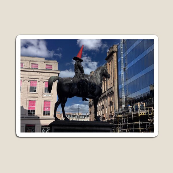 Item preview, Duke of Wellington and his traffic Cone in Glasgow designed and sold by Photogold Photo Gifts.