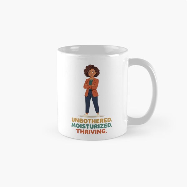 Item preview, Unbothered. Moisturized. Thriving designed and sold by StickVerse by Owais.