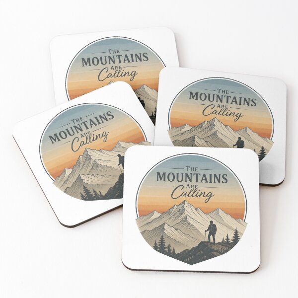 Item preview, he Mountains Are Calling – Mountain Explorer Graphic Tee designed and sold by MJ-by-Dharan.