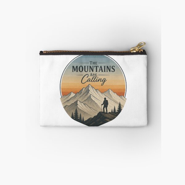 Item preview, he Mountains Are Calling – Mountain Explorer Graphic Tee designed and sold by MJ-by-Dharan.