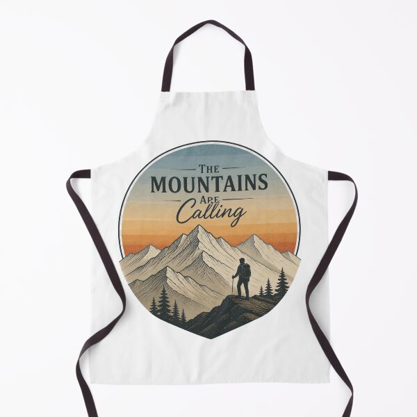 Item preview, he Mountains Are Calling – Mountain Explorer Graphic Tee designed and sold by MJ-by-Dharan.