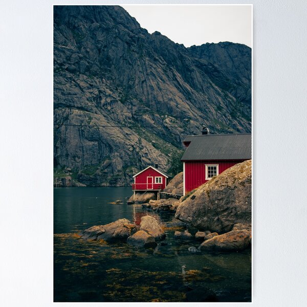 Item preview, Lofoten - Hamnøy designed and sold by LinaVanLinnen.