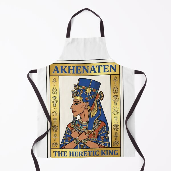 Item preview, Akhenaten The Heretic King Egyptian Pharaoh Playing Card Poster Graphic designed and sold by EKHOAISTORE.