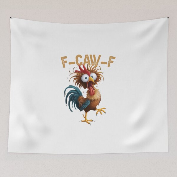 Item preview, Funny F-Caw-F chicken designed and sold by Gbriel3.