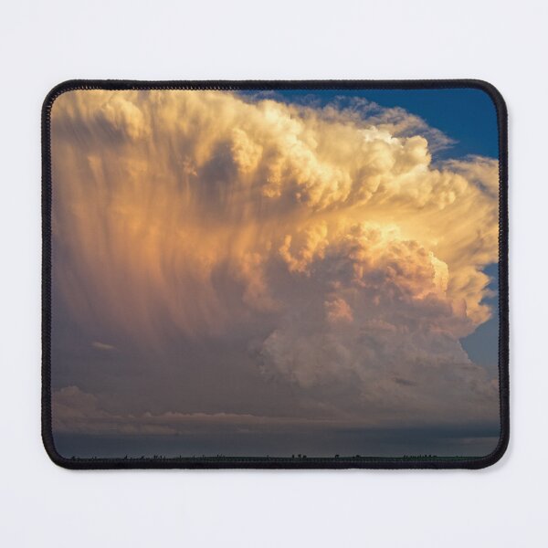Item preview, Giant Supercell over the Flint Hills at Sunset. designed and sold by South 500 Photography.