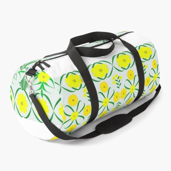 Item preview, Seamless Yellow Floral Pattern with Green Leaves for Textile and Fashion Design designed and sold by Ei-Ei.