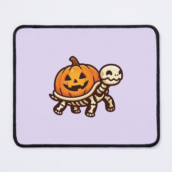 Item preview, Cute Skeleton Turtle with Pumpkin Shell designed and sold by Castiora.