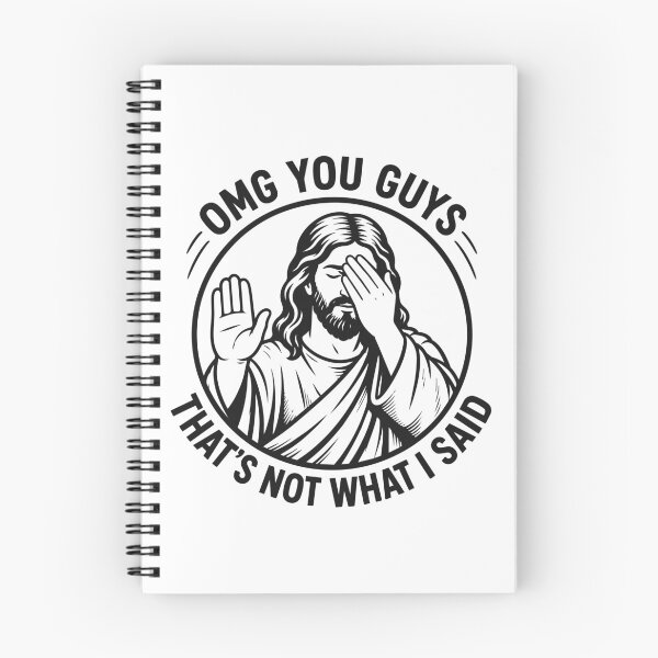 Item preview, OMG You Guys Thats Not What I Said Jesus Retro Faith Meme designed and sold by BornBorn.