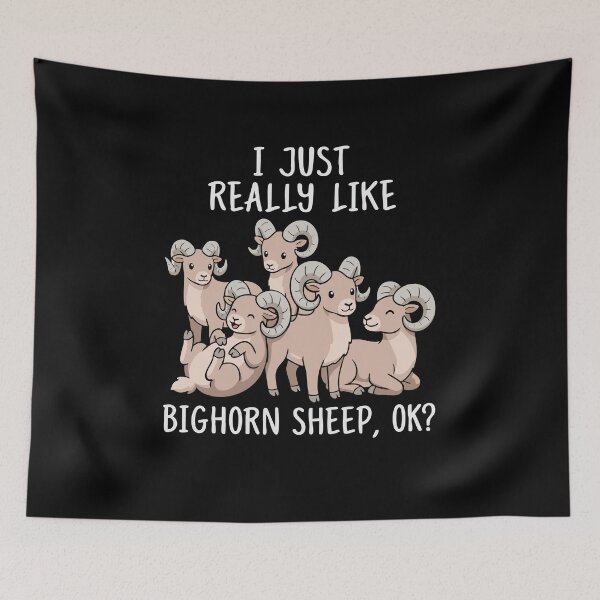 Item preview, Wildlife Lover Gift Hiking Souvenir Bighorn Sheep designed and sold by DSWShirts.