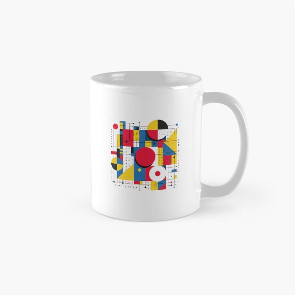 Item preview, Modern Geometric Abstract Bauhaus Composition designed and sold by Masloshop.
