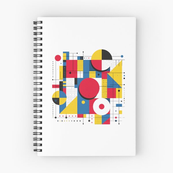 Item preview, Modern Geometric Abstract Bauhaus Composition designed and sold by Masloshop.
