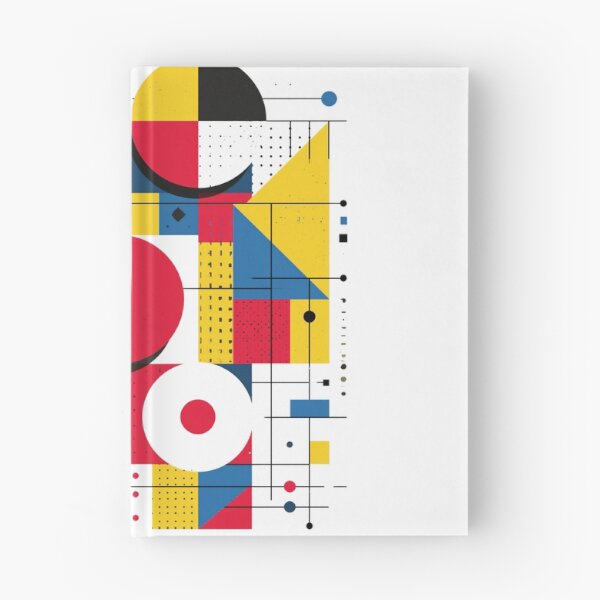 Item preview, Modern Geometric Abstract Bauhaus Composition designed and sold by Masloshop.