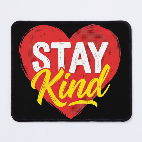Item preview, Stay Kind - Retro Distressed Grunge Heart Mental Health Awareness designed and sold by AdyKurniawan.