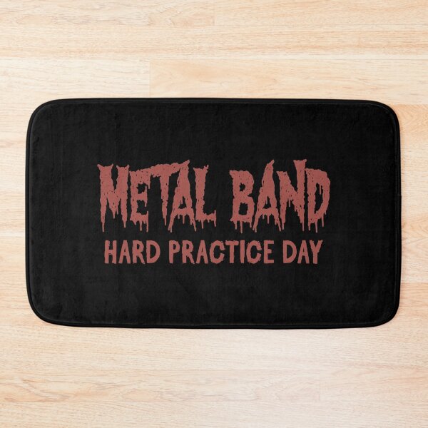 Item preview, Metal Band – Hard Practice Day designed and sold by MOCOPOCO.