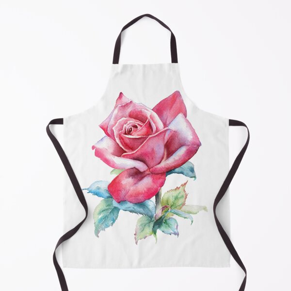 Item preview, Classic Red Rose Watercolor Symbol of Love & Passion designed and sold by art-tee-ua.