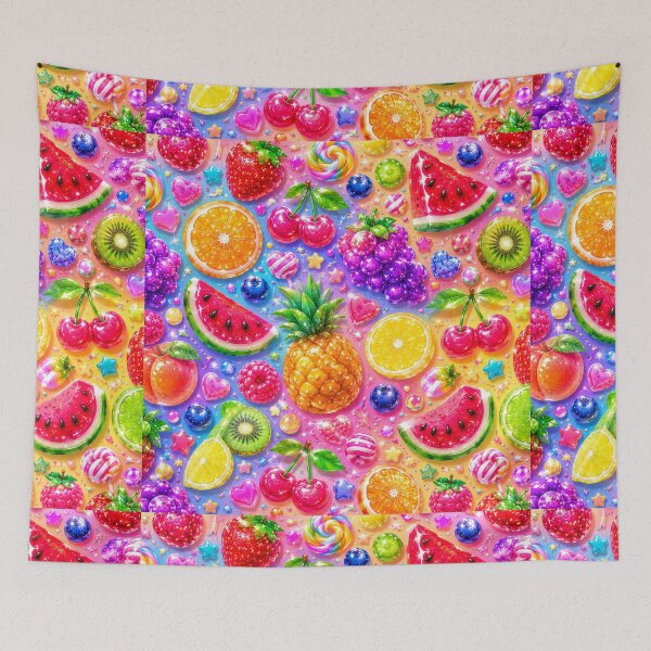 Item preview, 3D Candy Fruit Pattern designed and sold by Aramdesing.
