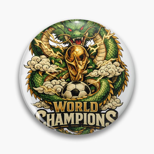 Item preview, Mythical Dragon Soccer Champions - Epic Golden Trophy Art designed and sold by MugenAnime.
