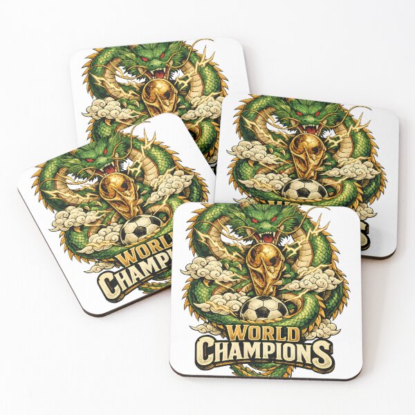 Item preview, Mythical Dragon Soccer Champions - Epic Golden Trophy Art designed and sold by MugenAnime.
