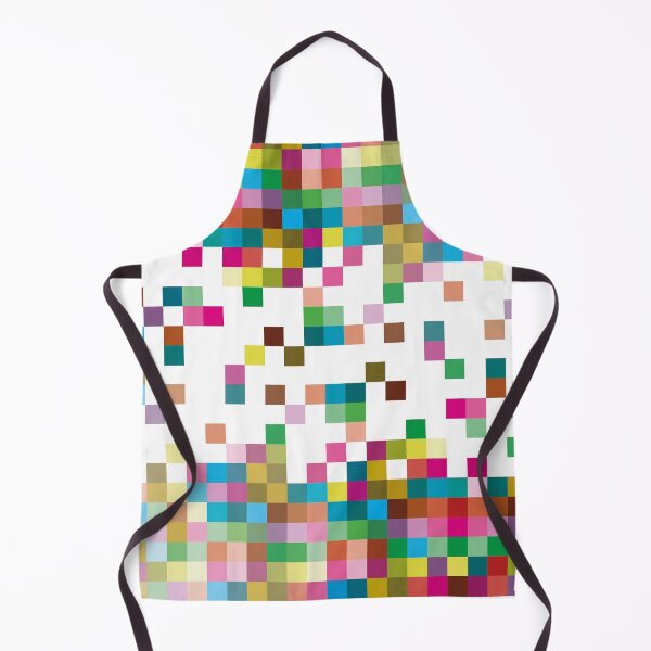 Aperçu de l'œuvre motif abstrait pixélisé et coloré créée et vendue par Tana&tanuc.