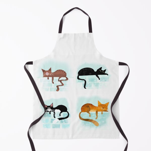 Item preview, Four Cats Sleeping on Wall designed and sold by Andrew Hitchen.