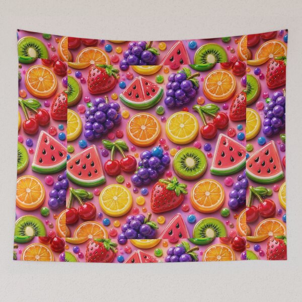 Item preview, 3D Candy Fruit Pattern designed and sold by Aramdesing.
